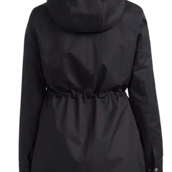 Hunter Black Hooded Raincoat XL - Picture 2 of 5